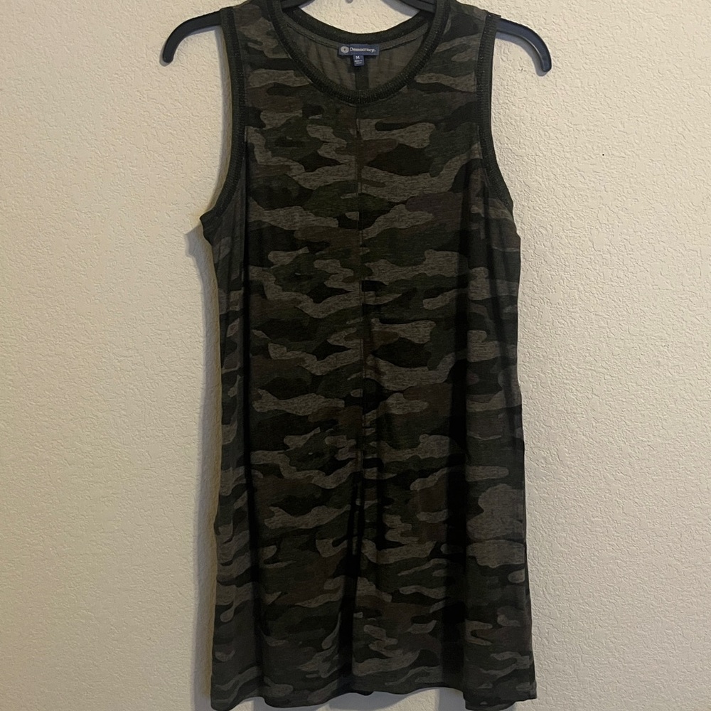 Democracy Green Camo Dress